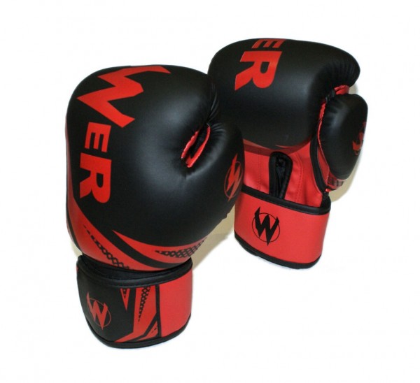 Перчатки боксёрские 10 oz.: POW-W-Ч10#