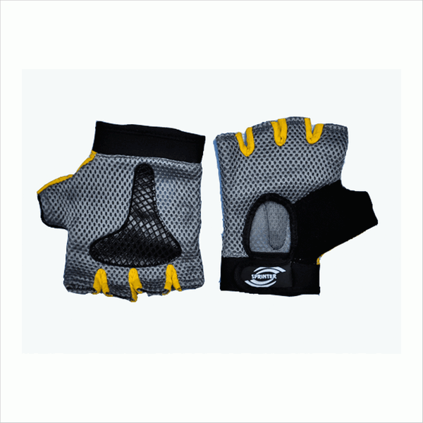Перчатки для фитнеса и велоспорта. Материал:ткань+сетка. Размер S-XL