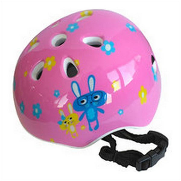 Шлем велосипедный (розовый), 6 отверстий, на застежке D26052-6